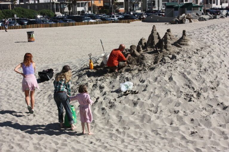 Venice Beach в Лос-Анджелесе