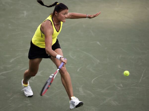 Динара Сафина на турнире в Индиан-Уэллсе