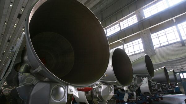 Предприятие российской ракетно-космической промышленности. Архивное фото