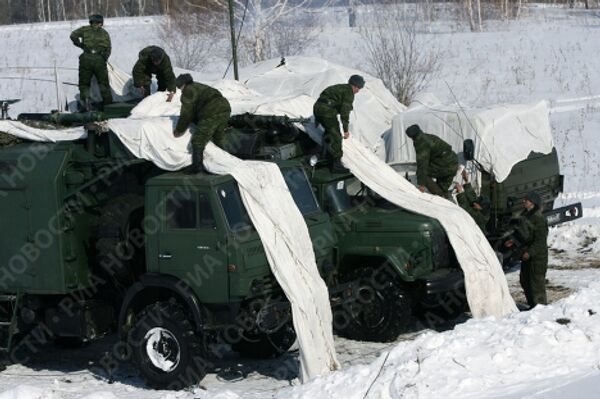 Исследовательское тактическое учение на полигоне «Юрга» в Кемеровской области (Сибирский военный округ)