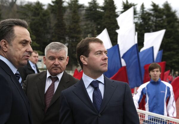 Д.Медведев посетил Южный федеральный центр спортивной подготовки в Сочи
