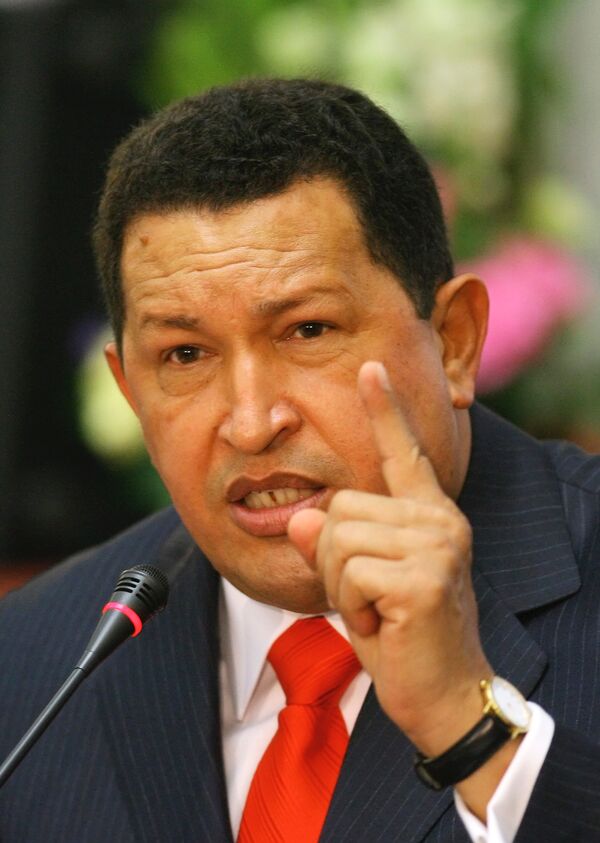 Президент Венесуэлы Уго Чавес 