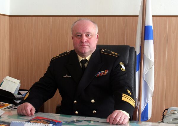 Вице-адмирал Олег Бурцев. Архив