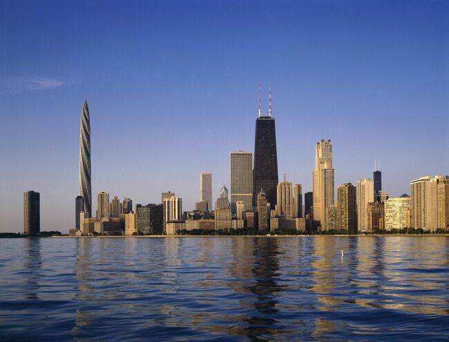 Небоскреб Chicago Spire