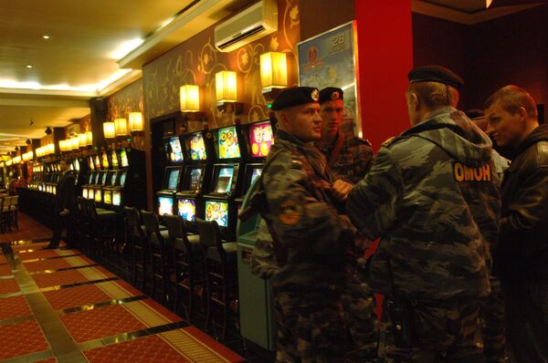 Зал игровых автоматов ограблен на юге Москвы