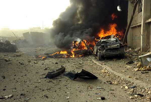 Теракт в Багдаде - погибли 14 человек, ранены около 30