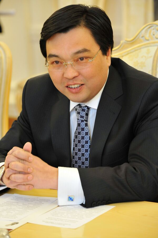 Министром иностранных дел Киргизии Кадырбек Сарбаев
