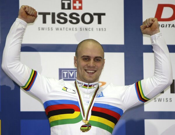 Немец Максимилиан Леви выиграл кэйрин на чемпионате мира по велоспорту