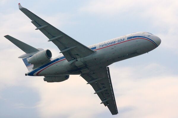 Самолет Ту-334. Архив
