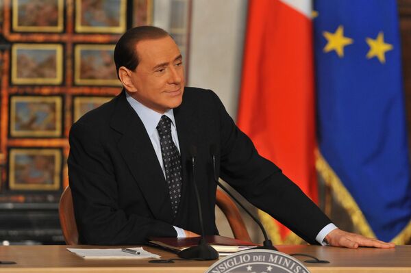 Премьер-министр Италии Сильвио Берлускони. Архив