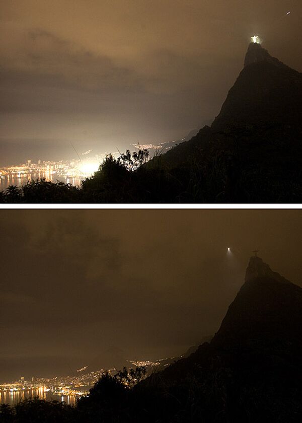 Акция Час Земли прошла в Рио-де-Жанейро