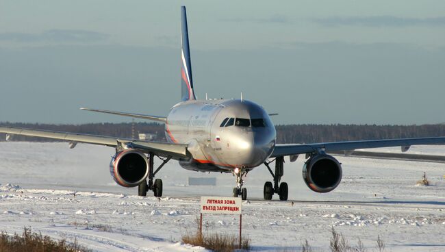 Самолет А320 авиакомпании Аэрофлот