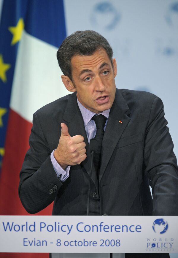 Президент Франции Николя Саркози. Архив