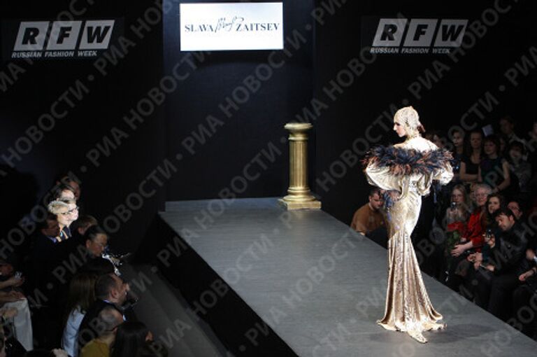 Показ новой коллекции модельера Вячеслава Зайцева в рамках Russian Fashion Week