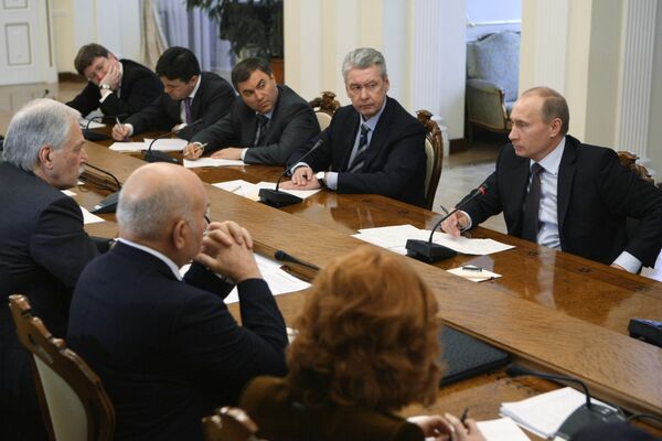 Единороссы обсудят с Путиным свои законодательные инициативы