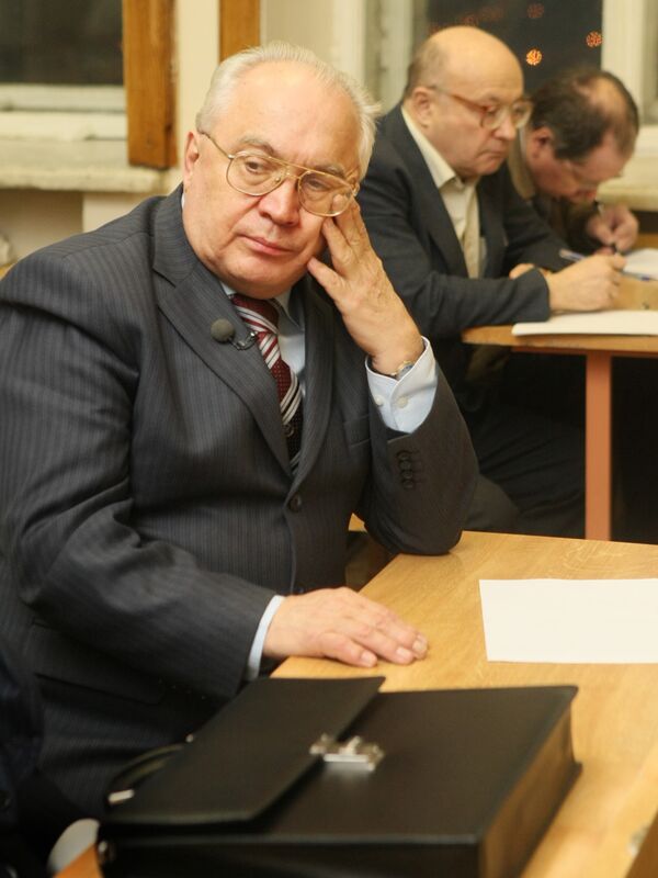 Виктор Садовничий во время семинара на факультете ВМиК МГУ