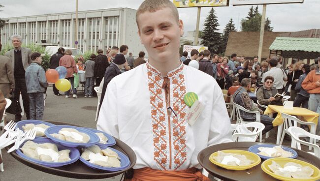 На фестивале вареников. Архивное фото