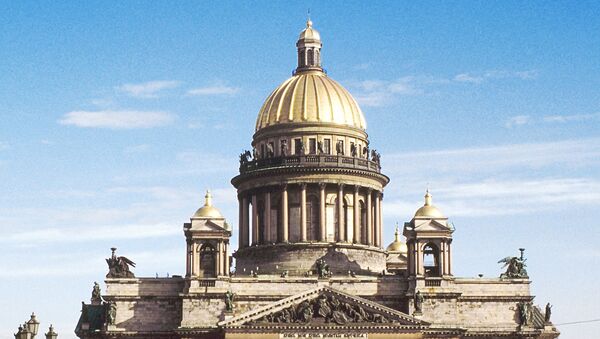 Исаакиевский собор в Санкт-Петербурге. Архив