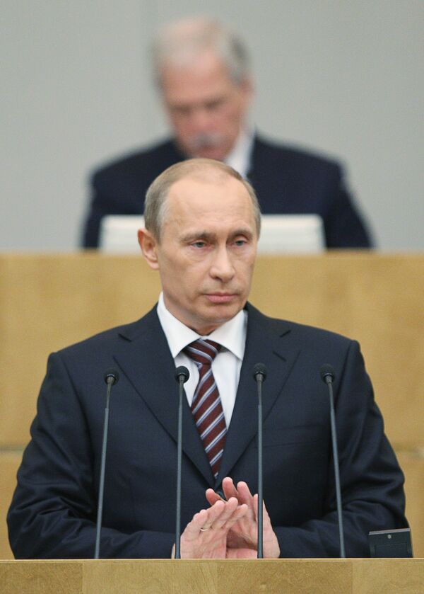 Путин в Госдуме: пришел, отчитался, убедил