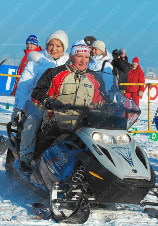 Массовые зимние соревнования «Лыжня России-2007»