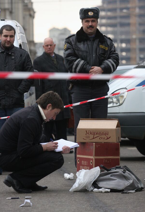 Два человека убиты в Москве за первую ночь 2010 года