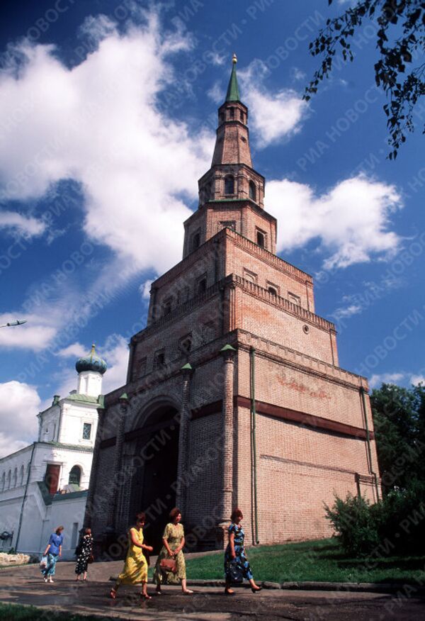 Символ старой Казани – башня Сююмбики