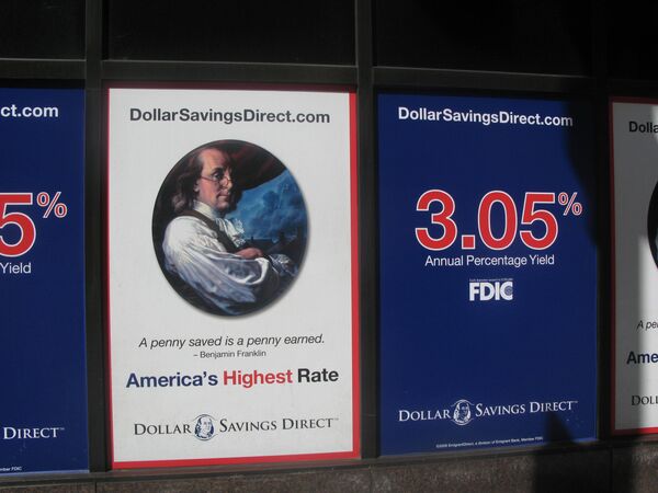 Bank of America предложил самый высокий в США процент по депозитам населения-3,05% годовых