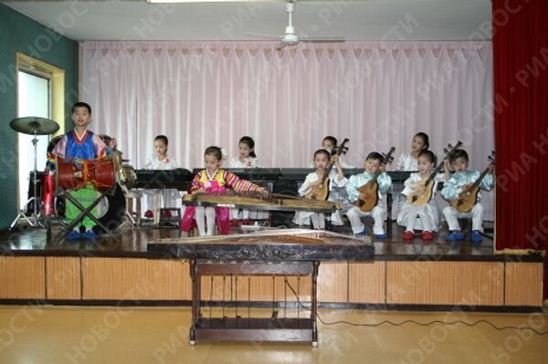 Детский сад в Пхеньяне