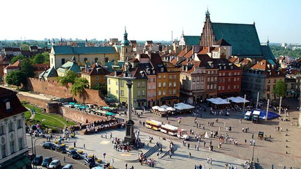 Вид на Варшаву. Архивное фото