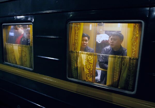 Поезд Благовещенск-Москва