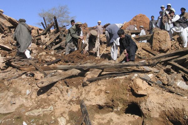 Землятрясение в Афганистане