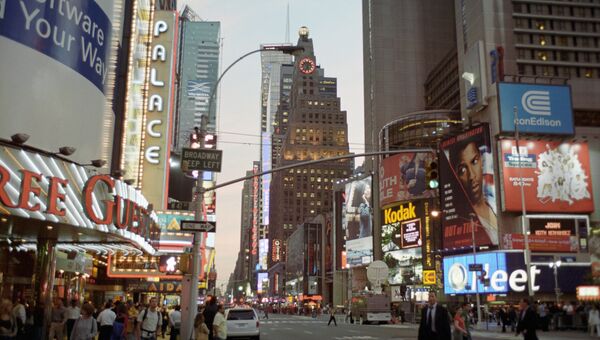 Таймс-сквер в Нью-Йорке. Архивное фото