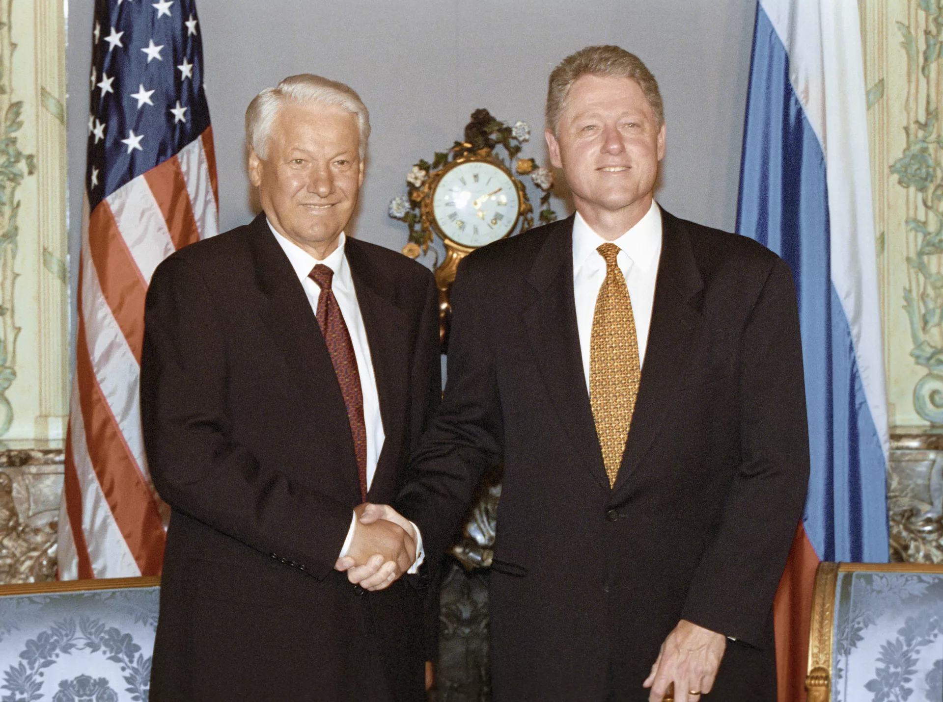 Борис Ельцин и Билл Клинтон  - РИА Новости, 1920, 29.01.2024