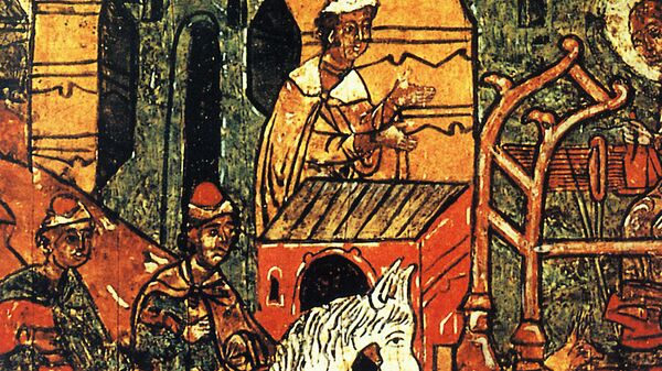 Икона Св. Петр и Феврония Муромские. Архивное фото