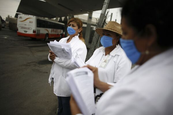 Президент Мексики обсуждает с губернаторами ситуацию с гриппом A/H1N1