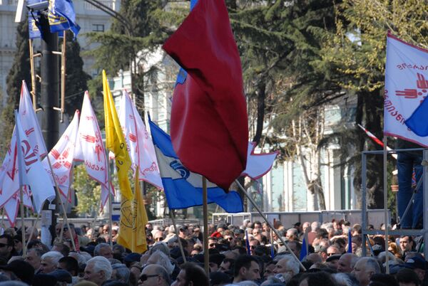 Оппозиция Грузии готова организовать коридор для спикера парламента