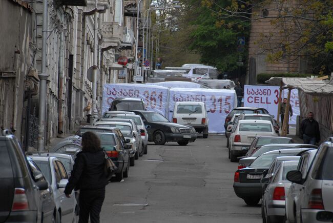 Акции протеста в Грузии