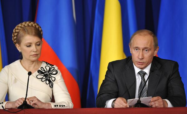 Тимошенко рассчитывает обсудить с Путиным оптимизацию цены на газ