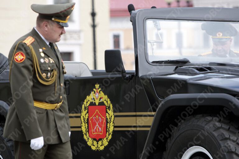 Генеральная репетиция Парада Победы в Санкт-Петербурге