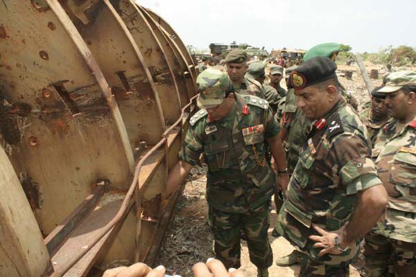 Таинственная находка армии Шри-Ланки