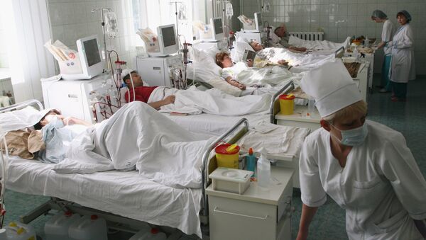 Пациенты Калининградской областной клинической больницы. Архивное фото