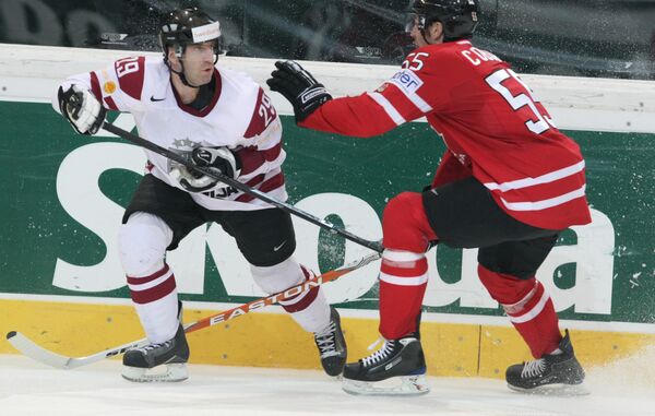 Хоккей. Чемпионат мира– 2009. Четвертьфинал. Канада – Латвия -4:2