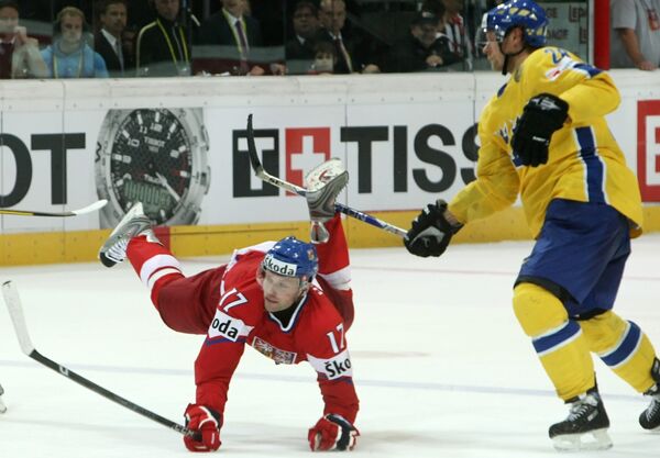 Хоккей. Чемпионат мира– 2009. Четвертьфинал. Швеция – Чехия - 3:1