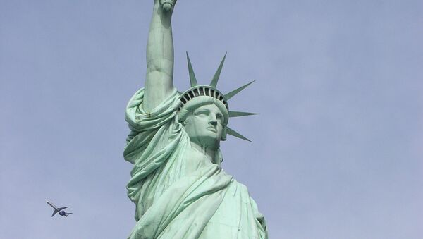 Статуя Свободы в США. Архивное фото