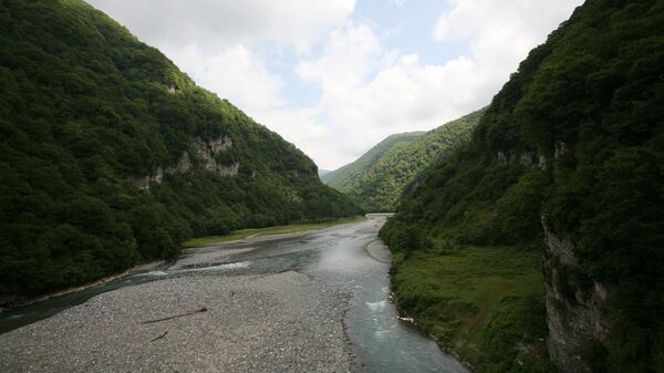 Река в Абхазии