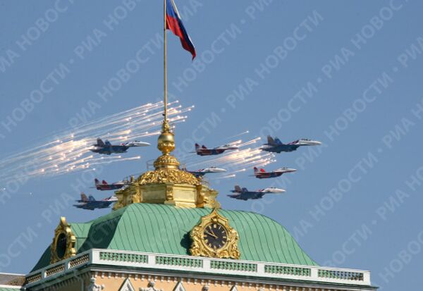 Военная авиация на параде Победы в Москве