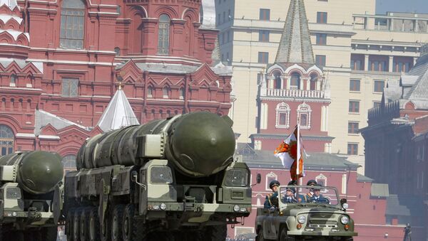 Парад Победы на Красной площади в Москве