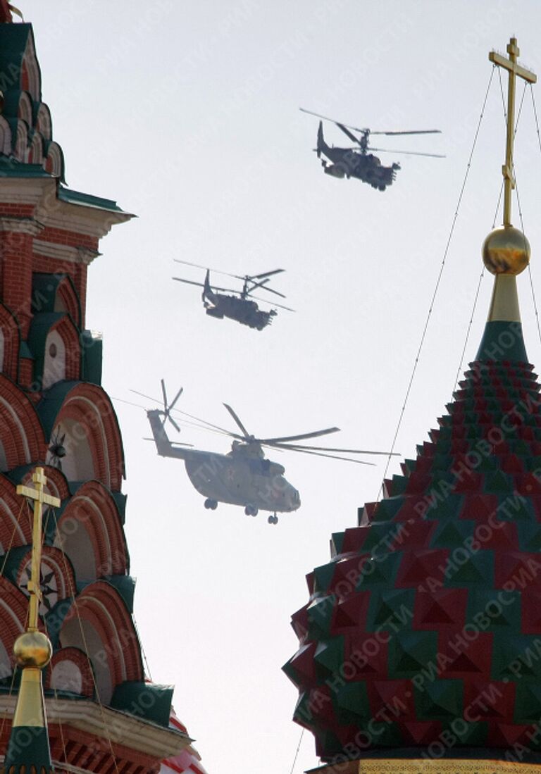 Парад Победы на Красной площади в Москве