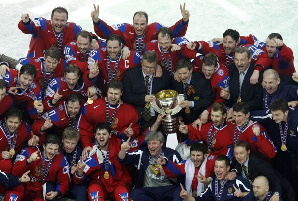 Сборная России стала чемпионом мира по хоккею