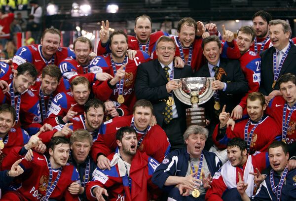 Сборная России по хоккею победила на чемпионате мира по хоккею